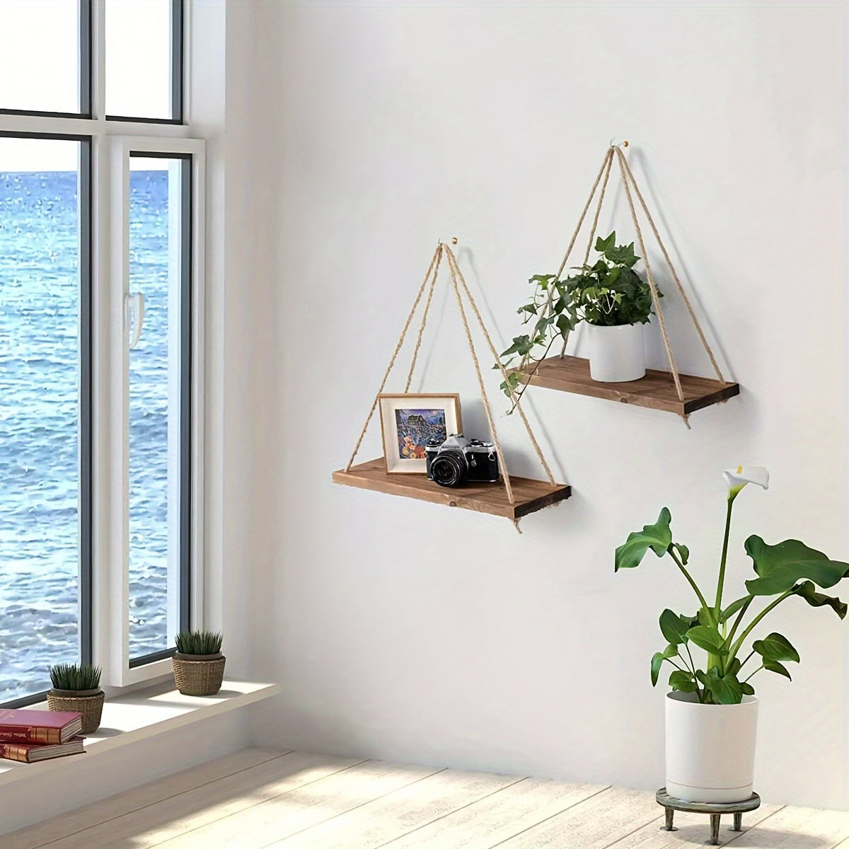 Elegant Floating Shelves