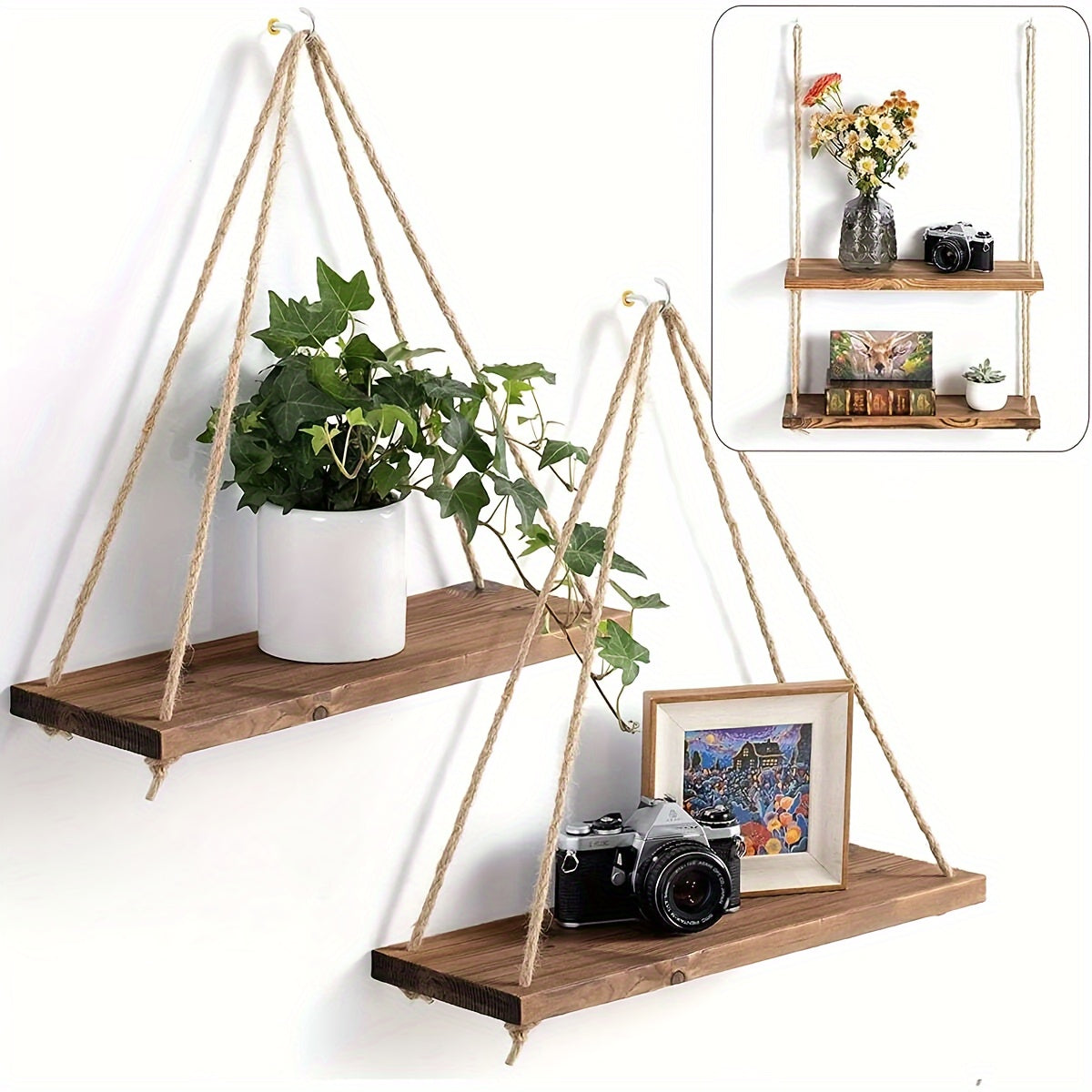 Elegant Floating Shelves