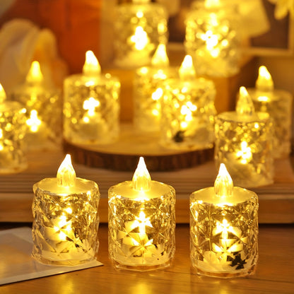 Crystal Glow Candle